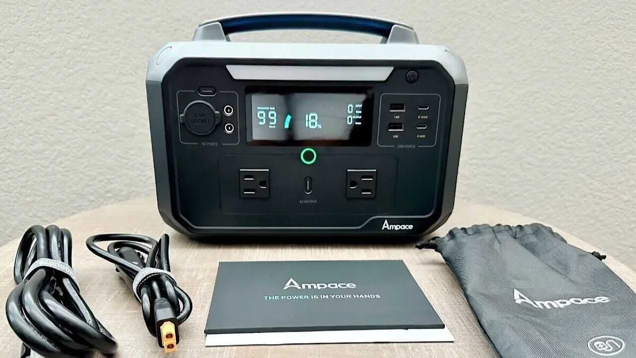 Ampace Andes 600 Pro Solar Generator Review Featured