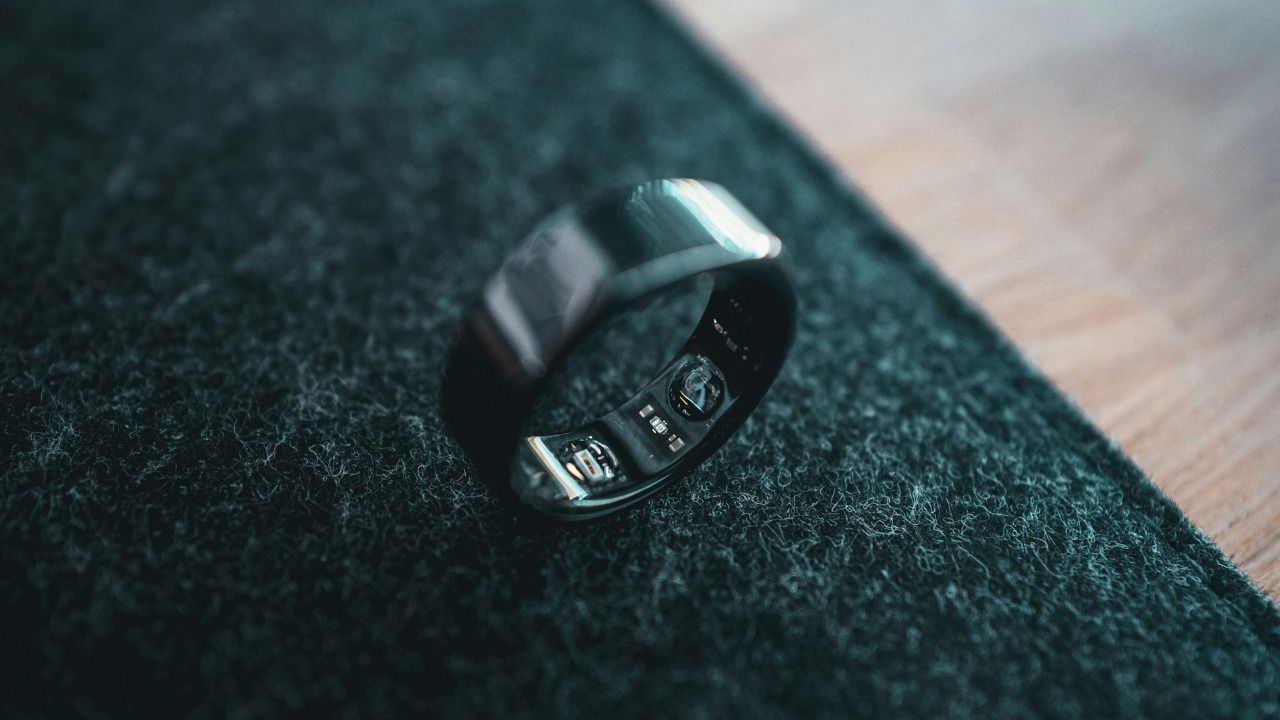 Close-up of Oura Ring