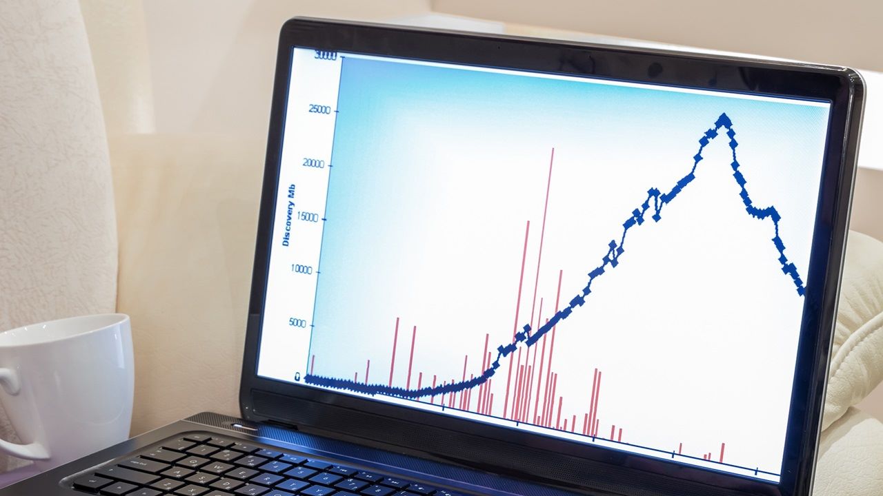 Featured image depicting Internet usage graph in MB on a Windows laptpp (representative). Source: Pixabay.