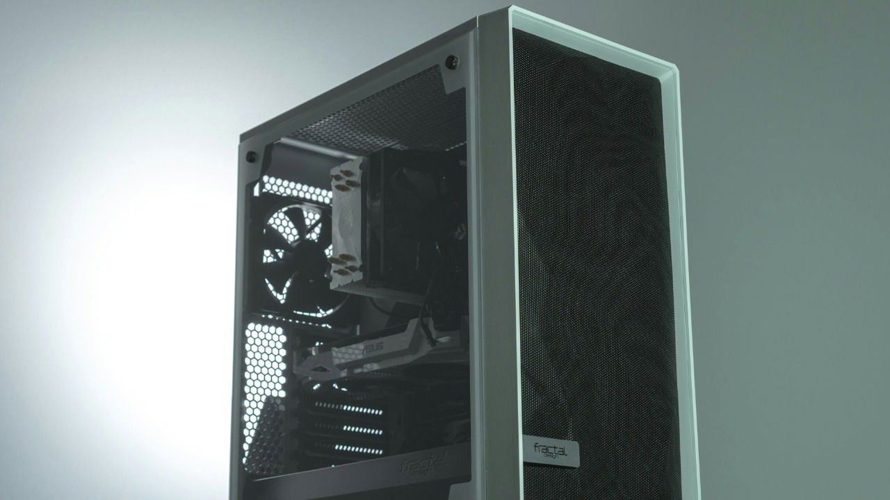 Fractal Design white PC case