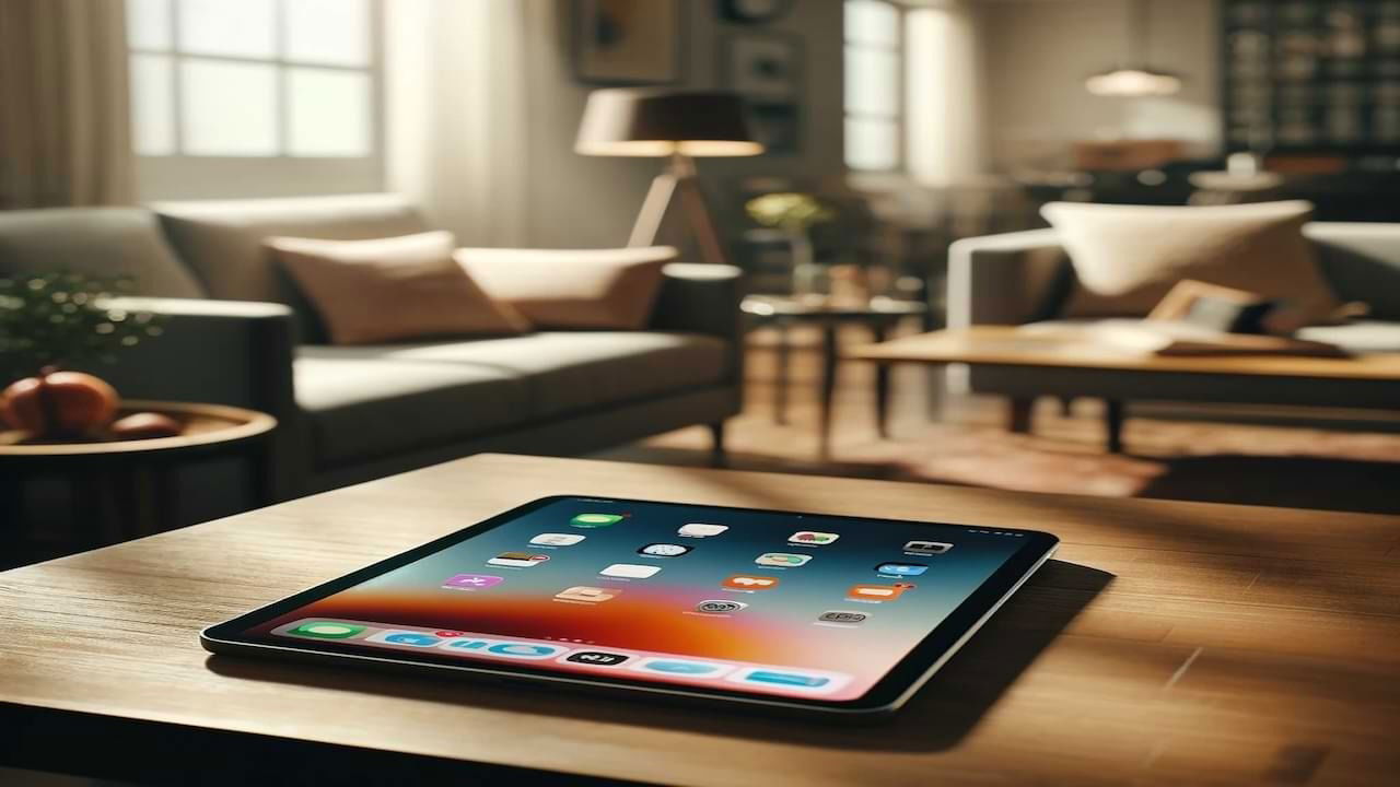 an image of an ipad on a table