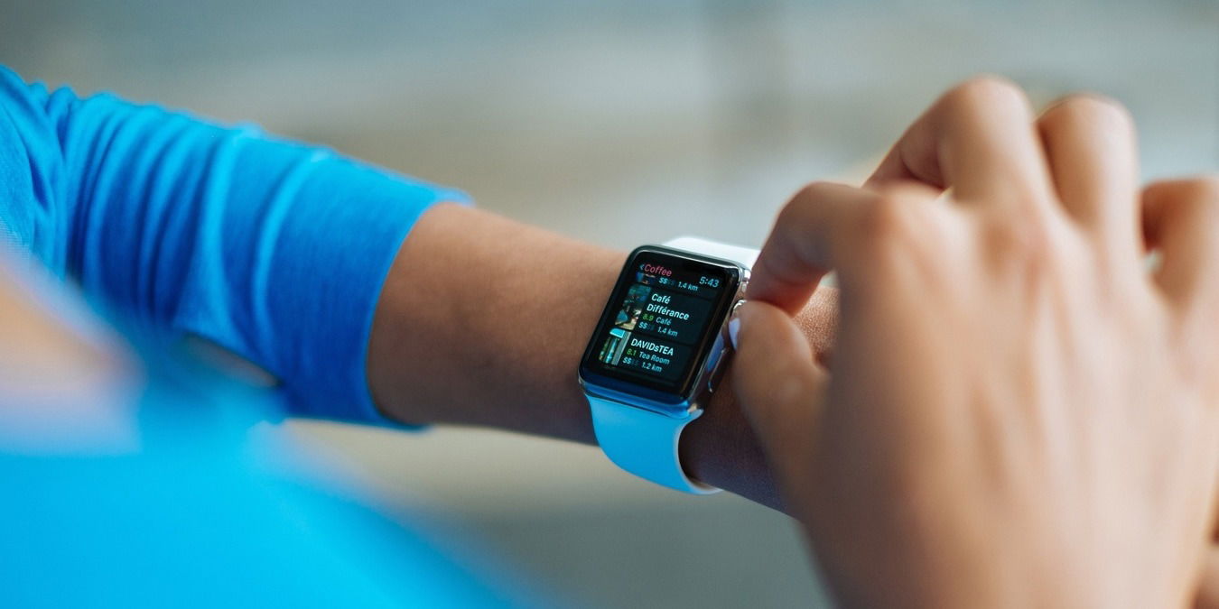 Turning the Digital Crown on an Apple Watch