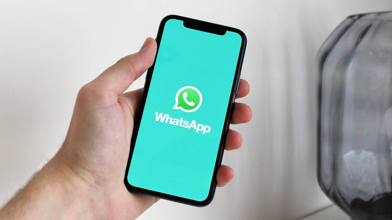 Whatsapp on a phone